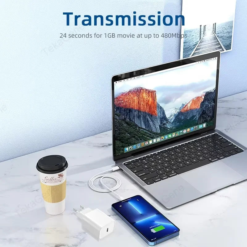 PD 30W USB C Charger For iPad A16 10 9 10th 9th Generation Air 13 11th Pro 11 12.9 M5 M4 M3 M2 Mini 7 iPhone Tablet Type C Cable