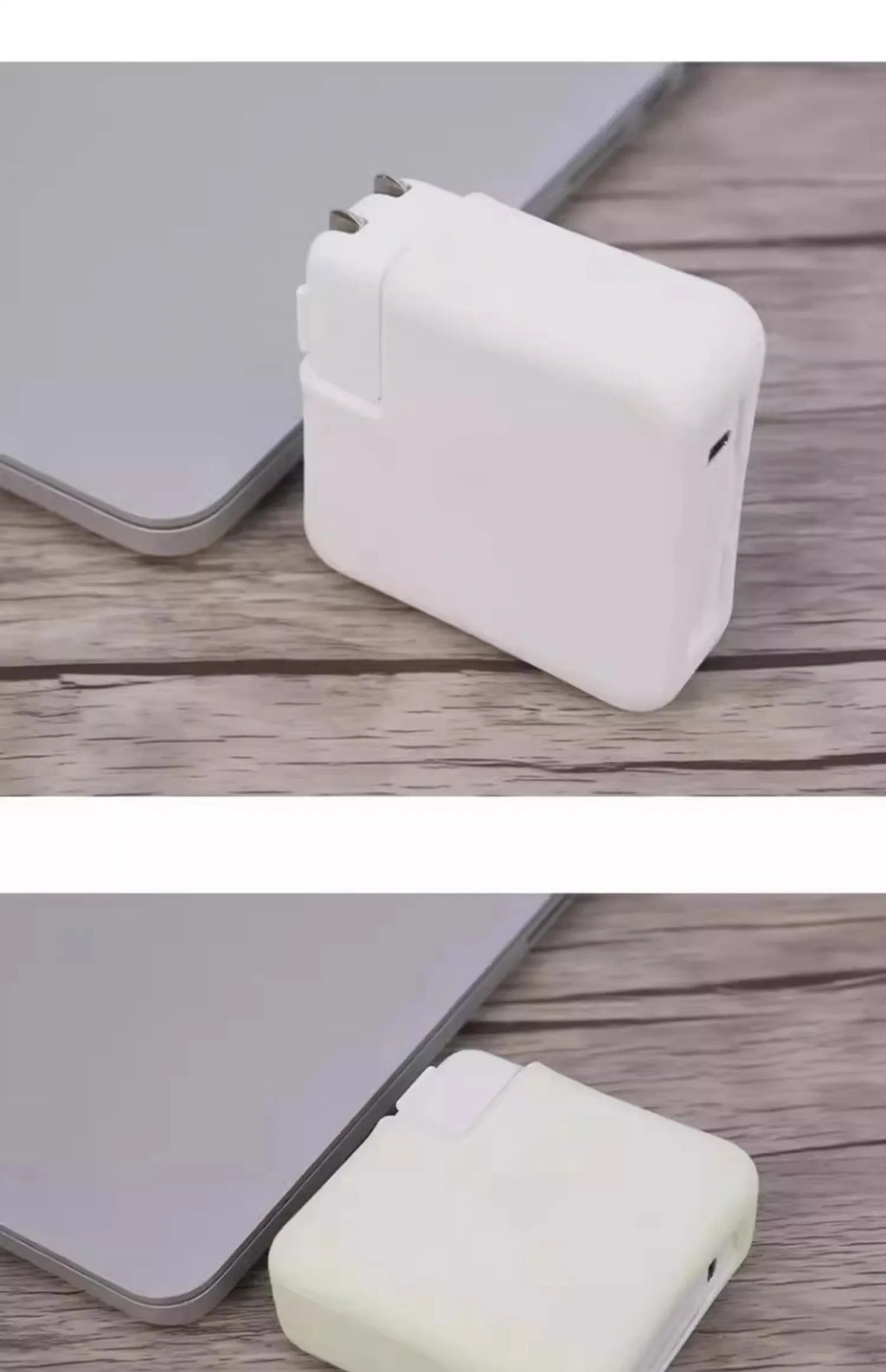 70W 45W Charger Protective Sleeve Case For MacBook Air 13.6 inch 2025 M4 M3 M2 Air 15.3 pro 14 inch 2023 2024 Silicone Cover