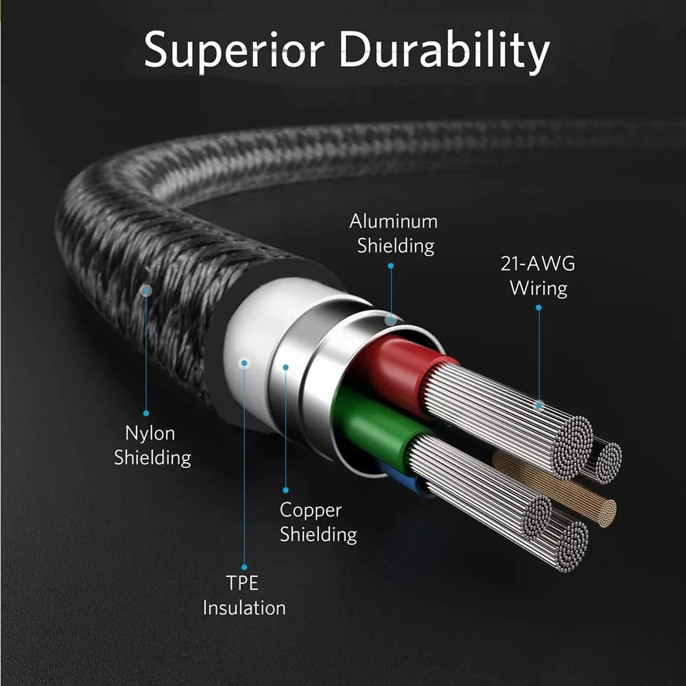 100W USB-C to DC 5.5x2.5mm Laptop Charger - Fast Charging PD Cable for Asus, Lenovo, Toshiba (18-20V)