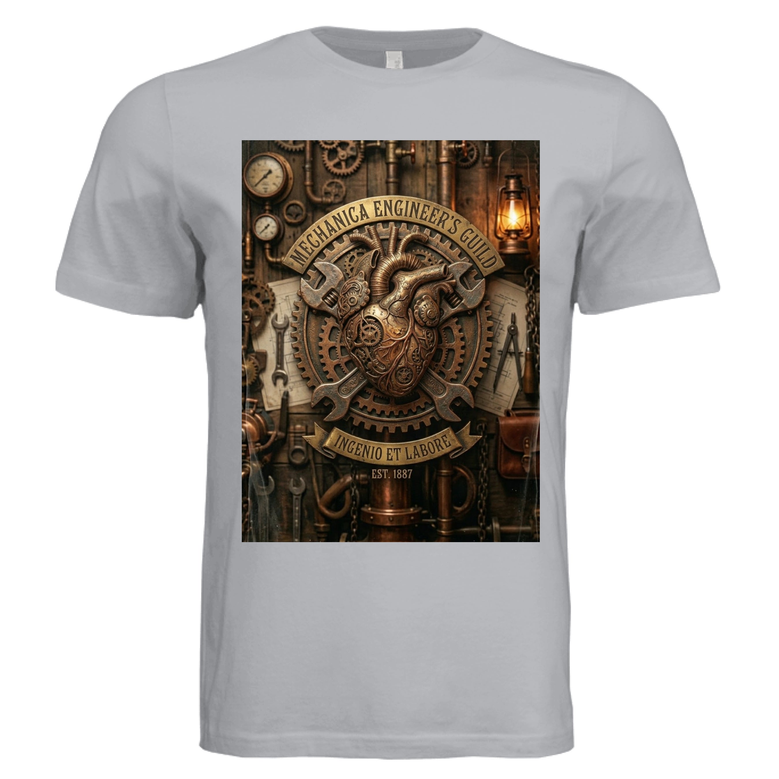 Solid Athletic Grey - FRONT